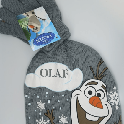 Muts & handschoenen Frozen Olaf - Grijs